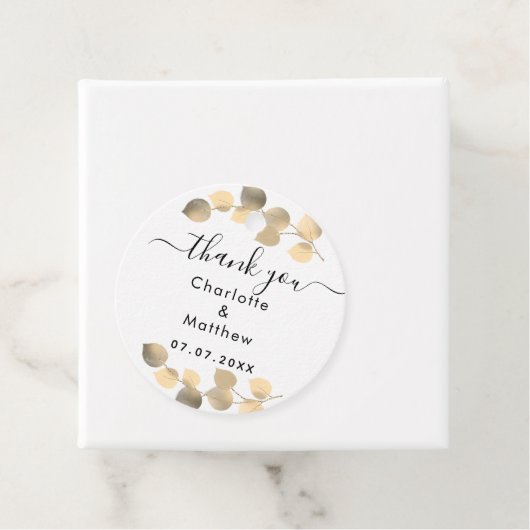 ユーカリ感謝していゴールデン結婚ユー フェイバータグ (インサイチュ)