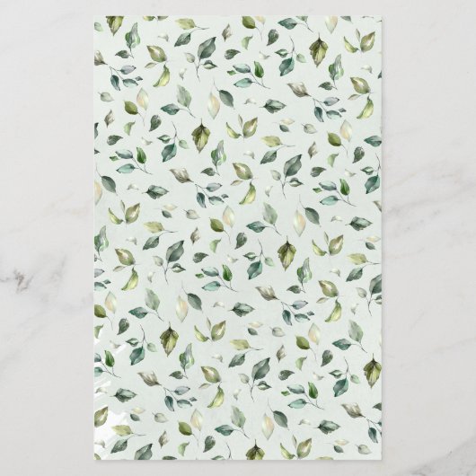 ユーカリ推測ワインブライダルシャワーゲームカード チラシ (裏面)