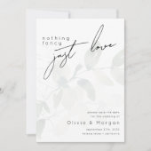 ユーカリ文字結婚の写真 セーブザデート (正面)