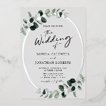 ユーカリ書道写真結婚の銀