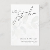 ユーカリ書道台本QRコード結婚ズ エンクロージャーカード (裏面)