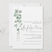 ユーカリ未来ミセスブライダルシャワー 招待状 (正面)