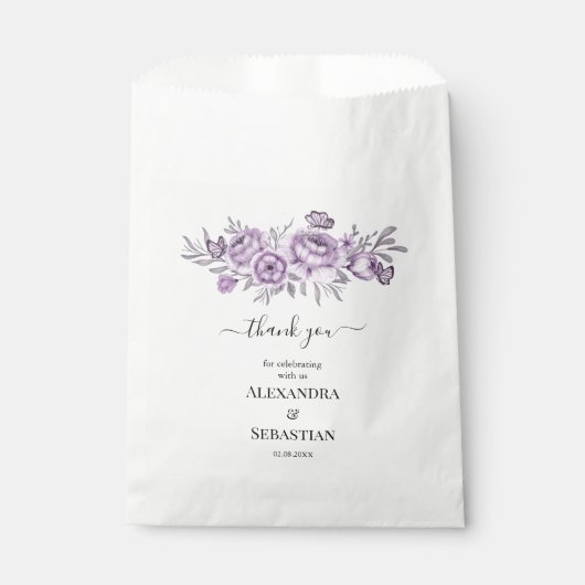 ユーカリ来の甘い結婚Favoありがとう フェイバーバッグ (正面)