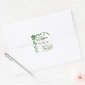 ユーカリ来プタス結婚式の引き出物 スクエアシール (封筒)