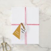 ユーカリ枝(葉秋の結婚式付) ギフトタグ (より糸付き)