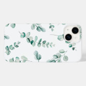 ユーカリ柄iPhoneケース Case-Mate iPhoneケース (裏面 (横))