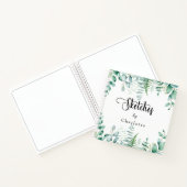 ユーカリ植木林シダ ノートブック (内部)