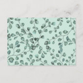 ユーカリ植林動物おむつラッフル エンクロージャーカード (裏面)