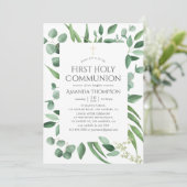 ユーカリ植林第1聖餐式 招待状 (スタンド正面)