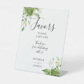 ユーカリ植樹エレガント植物好み 台座サイン (正面)