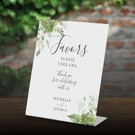 ユーカリ植樹エレガント植物好み 台座サイン