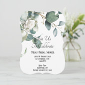 ユーカリ植樹ブライダルシャワー招待 招待状 (スタンド正面)