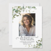 ユーカリ植樹記念葬儀プログラム 招待状 (正面)