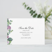 ユーカリ植物台本の結婚式の日付を保存 (スタンド正面)