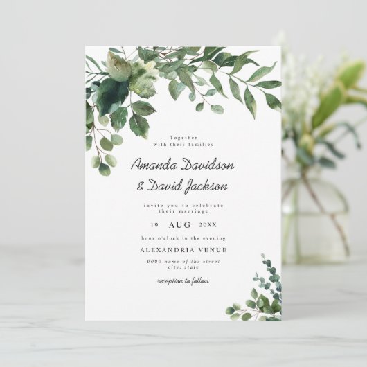 ユーカリ植物園 招待状 (スタンド正面)