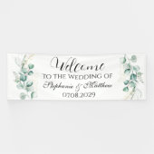 ユーカリ植物学素朴結婚の 横断幕 (横)