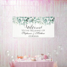 ユーカリ植物学素朴結婚の 横断幕