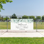 ユーカリ植物学素朴結婚の 横断幕 (インサイチュ)