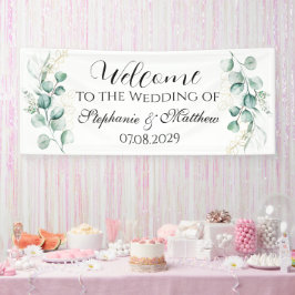 ユーカリ植物学素朴結婚の 横断幕