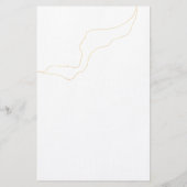 ユーカリ植物学結婚旅行計画 便箋 (裏面)