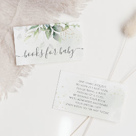 ユーカリ植物学金ゴールドブックリクエスト エンクロージャーカード