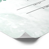 ユーカリ植物学♥結婚の証明書 ポスター (角)