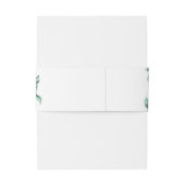 ユーカリ植物緑結婚学院 招待状ベリーバンド (裏面例)