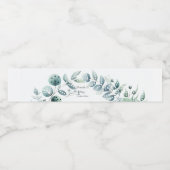 ユーカリ植物葉結婚病 ペットボトルラベル (シングルラベル)