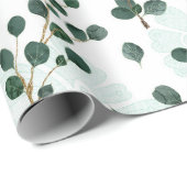 ユーカリ模様 ラッピングペーパー (ロールコーナー)