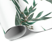 ユーカリ模様 ラッピングペーパー (ロールコーナー)
