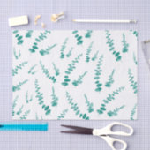 ユーカリ模様 薄葉紙 (クラフト)