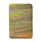 ユーカリ樹皮抽象芸術 バスマット (正面縦)