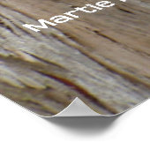 ユーカリ樹皮 ポスター (角)