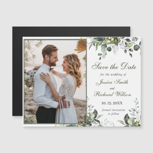 ユーカリ水の色を保存する日付磁気カード (正面/裏面)