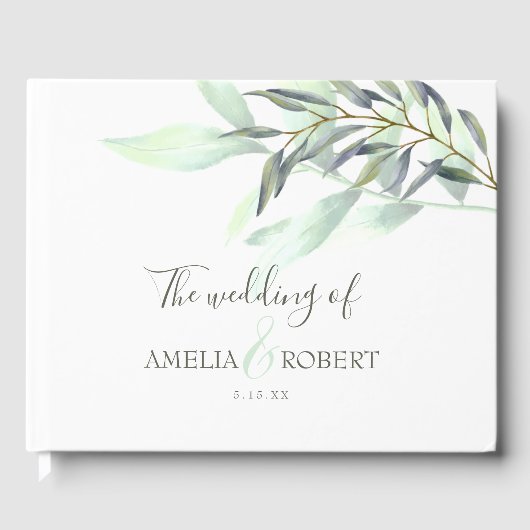 ユーカリ水の色離れの ゲストブック (正面)