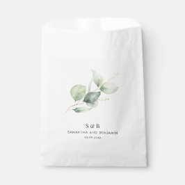 ユーカリ水彩結婚披露宴 フェイバーバッグ