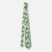 ユーカリ水彩葉 ネクタイ (裏面)