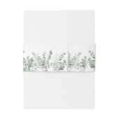 ユーカリ水結婚色 招待状ベリーバンド (裏面例)