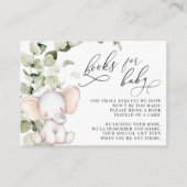 ユーカリ男女兼用パイゾウベビー本 エンクロージャーカード (正面)