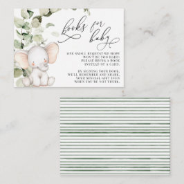 ユーカリ男女兼用パイゾウベビー本 エンクロージャーカード