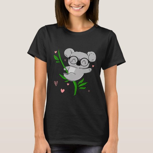 ユーカリ登山コアラ Tシャツ (正面)
