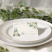 ユーカリ白結婚花座席表 プレイスカード