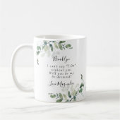 ユーカリ私の花嫁のメイドになるの？提案書 コーヒーマグカップ (左)