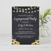 ユーカリ秋婚約パーティ招待状 招待状 (スタンド正面)