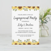 ユーカリ秋婚約パーティ招待状 招待状 (スタンド正面)