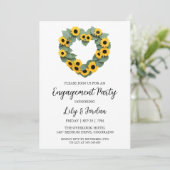 ユーカリ秋婚約パーティ招待状 招待状 (スタンド正面)