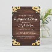 ユーカリ秋婚約パーティ招待状 招待状 (スタンド正面)