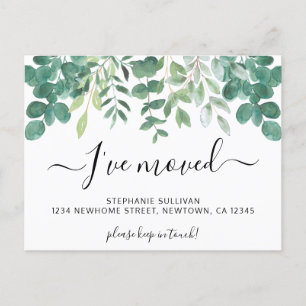 ユーカリ移動 案内ポストカード