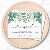 ユーカリ移動 案内ポストカード