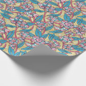 ユーカリ種子オーストラリア植物植物模様 ラッピングペーパー (角)